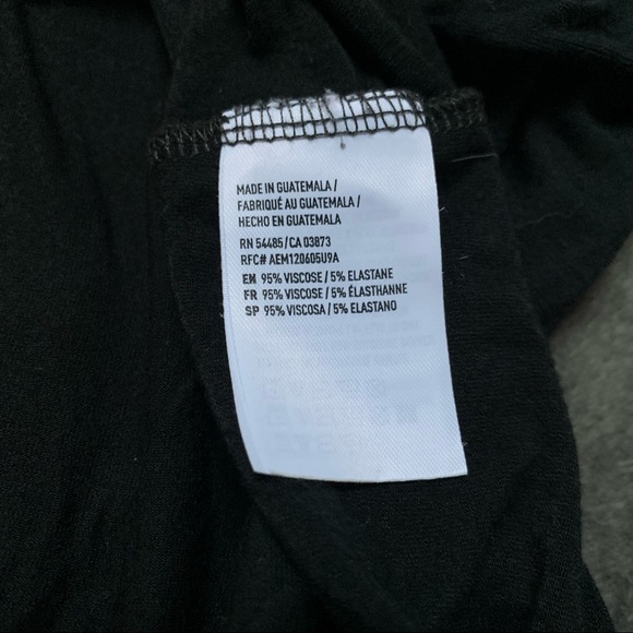 Two AEO Soft and Sexy High-Neck Tank Tops (Washed Black and Maroon) - Picture 10 of 10